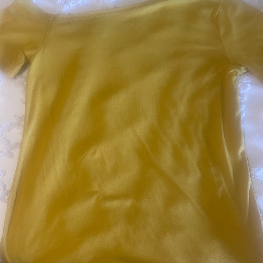 Crazy Train Vibrant Yellow Tee